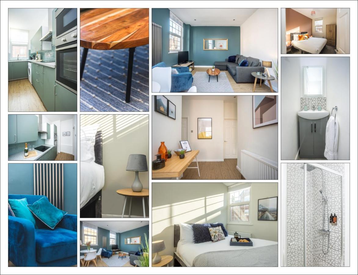 Modern Apartment Within City Walls, Parking Chester Buitenkant foto